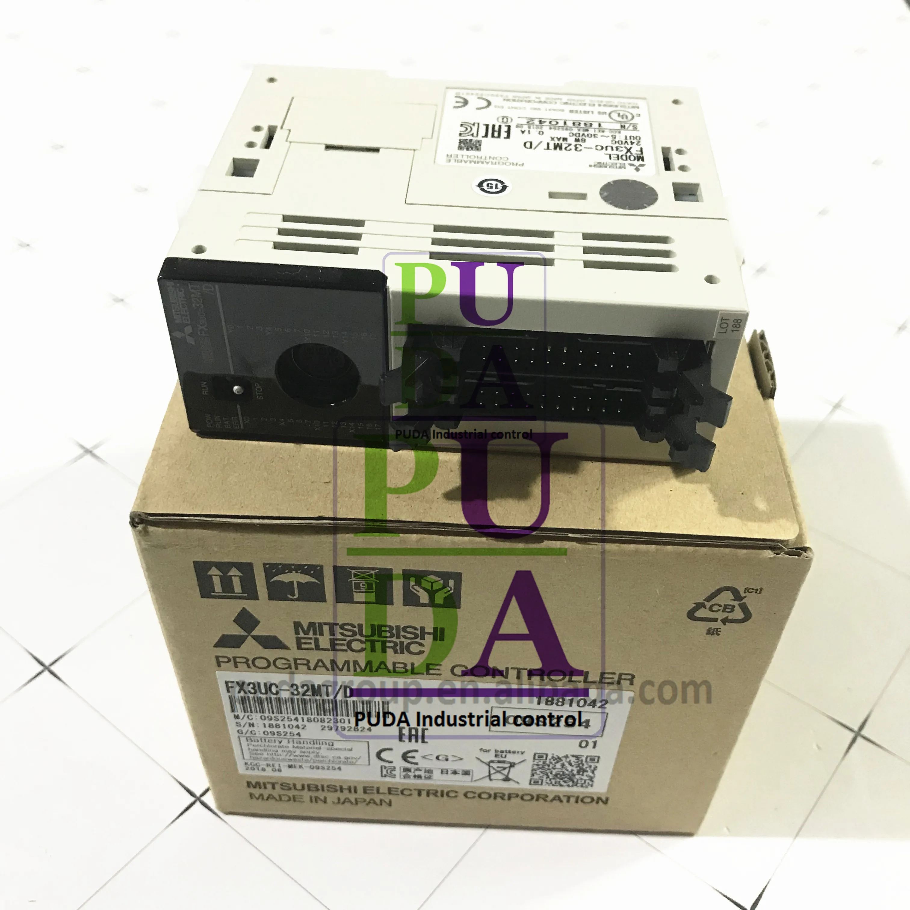 Wholesale spot goods for new Mitsubishi PLC FX3UC-32MT-D best price  warranty year FX3UC-32MT-D From