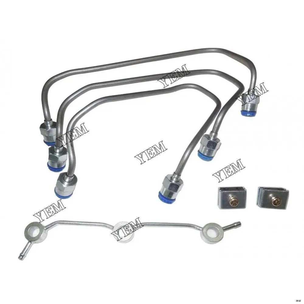 Diesel Engine New Injector Fuel Pipe Set FITS for Kubota BX2200D BX22D BX23D