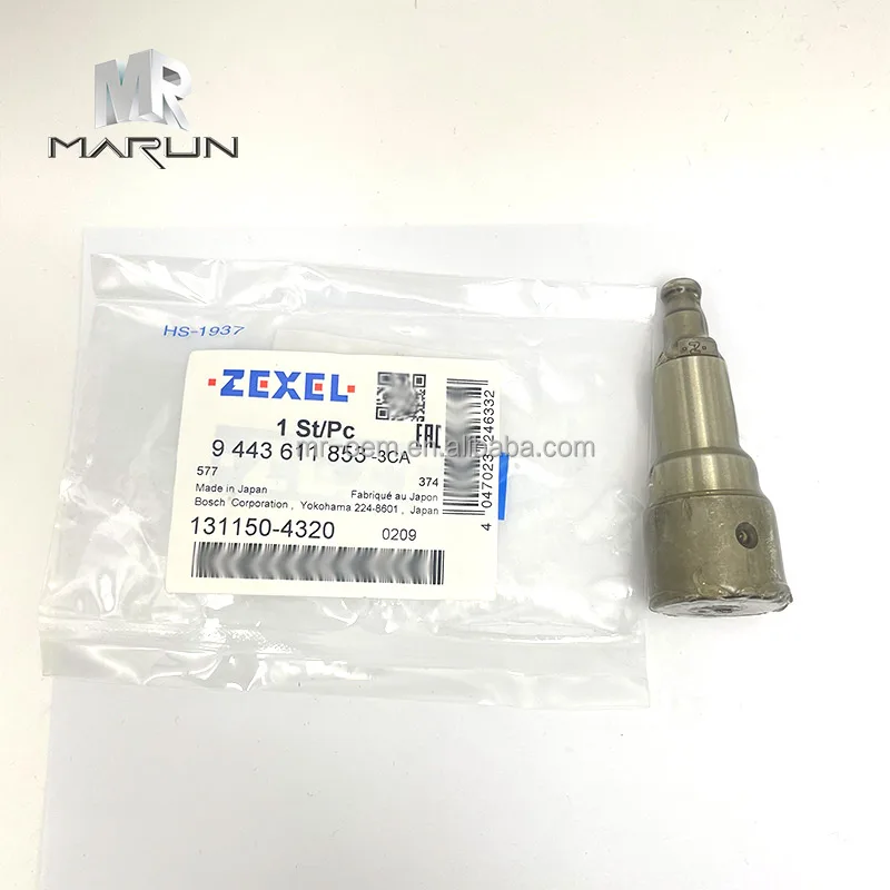 131150-4320 A831 1311504320 EX200-5 6BG1 Plunger for Excavator Engine Parts