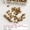 Picture Stone 4*2 Abacus Beads 10pcs