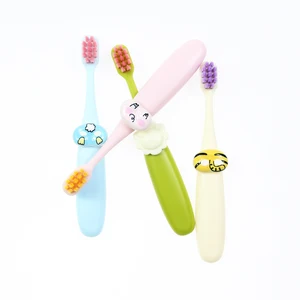 Hot Selling Kids Child Lovely Tooth Brush Cartoon Novelty Matte Color Premium High-end New Technology Toothbrush