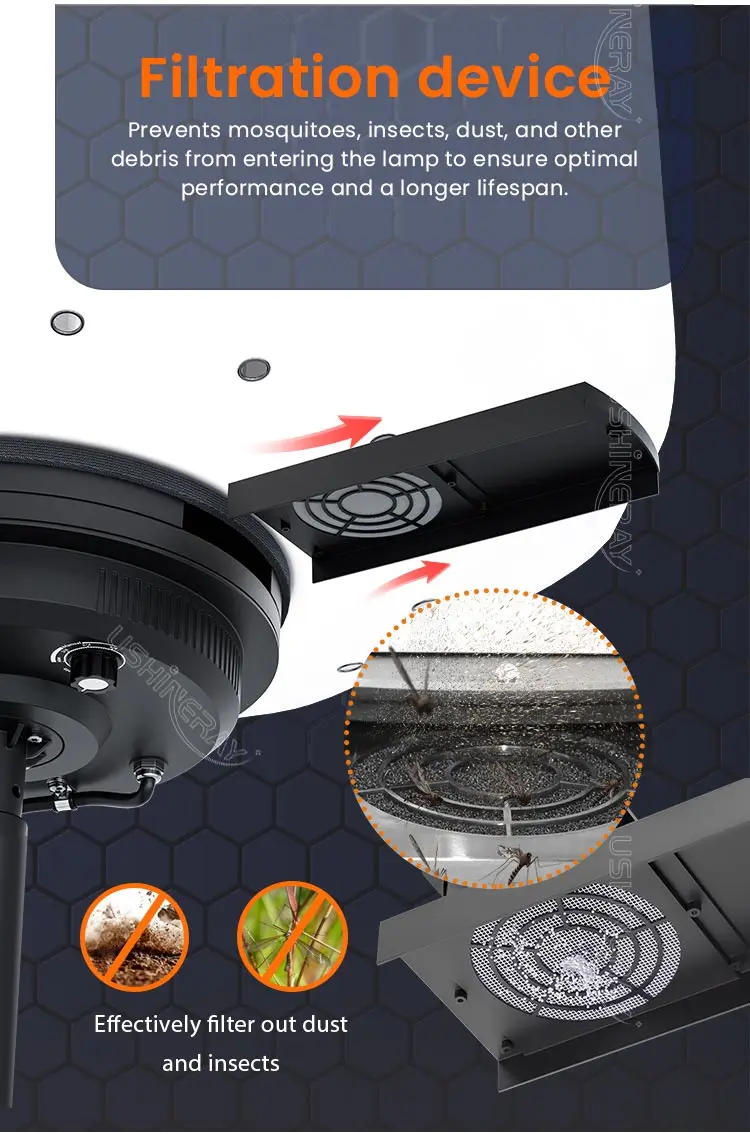 Portable LED Balloon Light Tower with 5000K Color Temperature 165000lm Luminous Flux and 50000hrs Lifespan