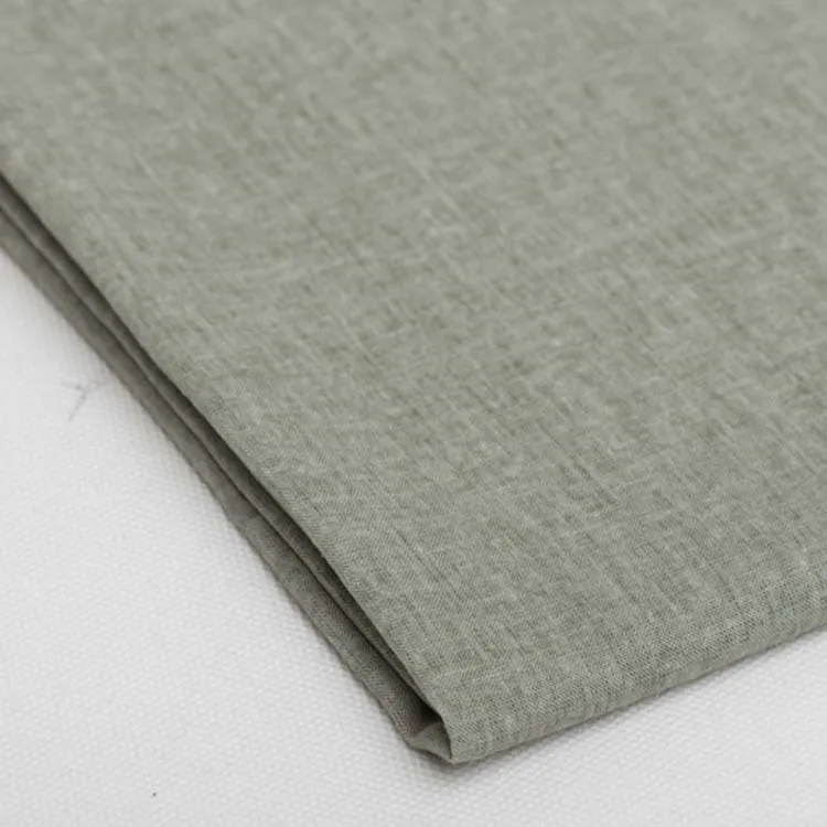 Оптовая продажа 85% вискоза легкая ткань для рубашки экологически чистые ткани льняная вискозная одежды