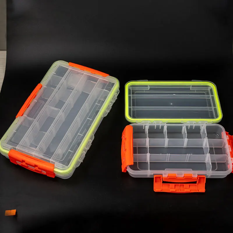 Wholesale Waterproof Tackle Box 3700 Tackle Trays Snackle Box Container  with Dividers Kayak Fishing Storage Box Lur From m.