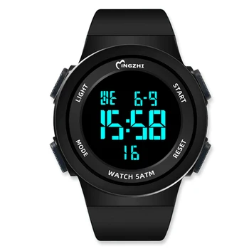 Multi-Functional Outdoor Running Swimming Electronic Watch with Glow-in-the-Dark Feature Calendar Students Wrist digital Watch