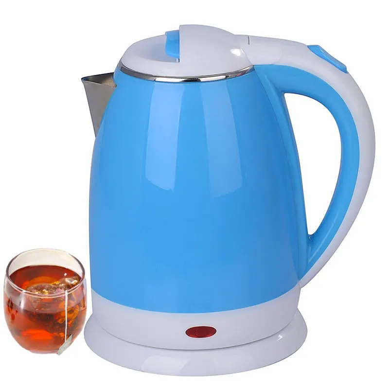 Home Appliances Double Wall Water Boiler Water Heater 2.3L for Tea and  Coffee CE CB RoHS - China Double Wall Tea Kettle with Auto Shut-off and  Portable Water Kettle for Hotel price