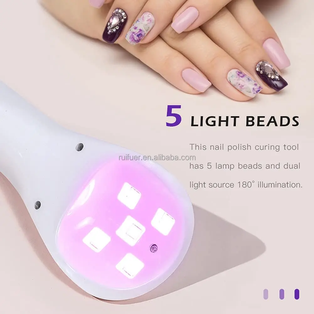 handheld led light for nails