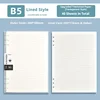 Style de ligne horizontale B5