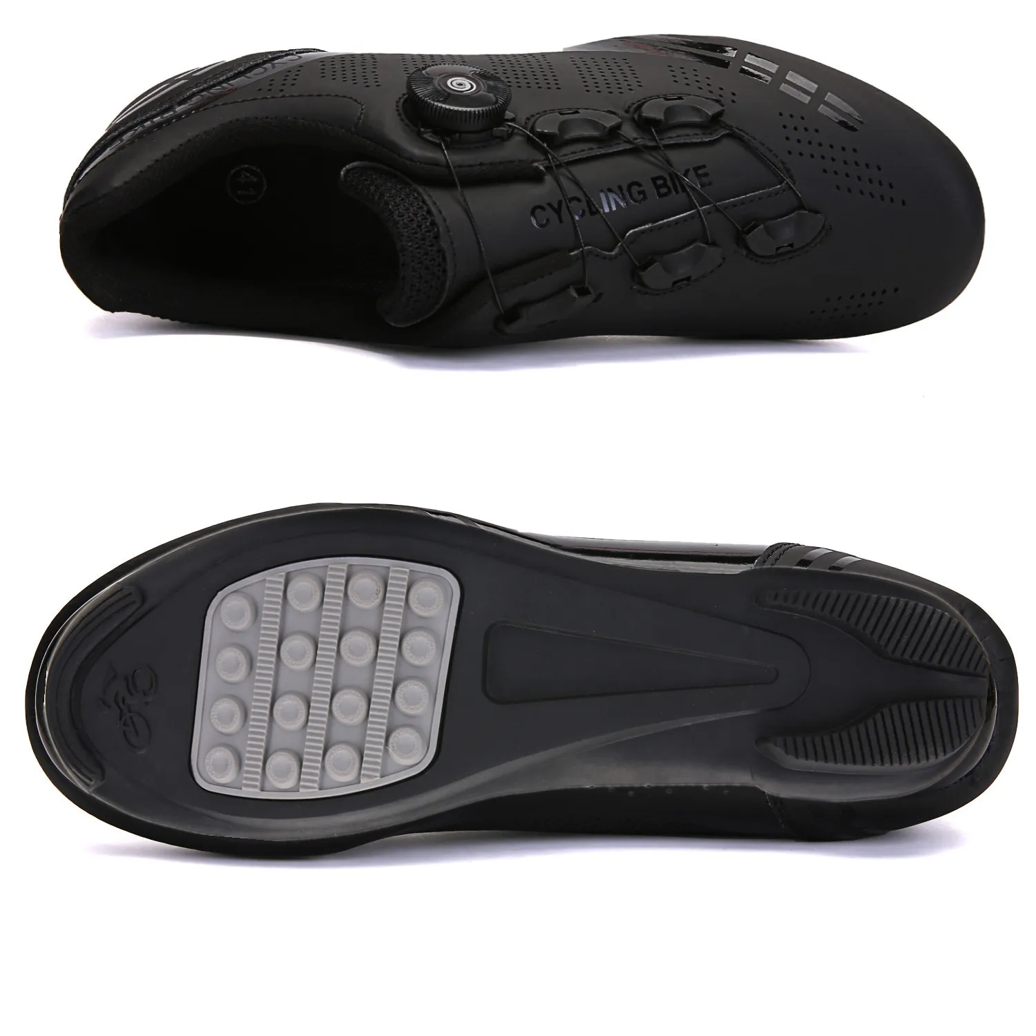 Fashion Quality Lightweight Breathable Men's Women's Road Mountain Cycling Shoe Gear for All Seasons with Lockup Function