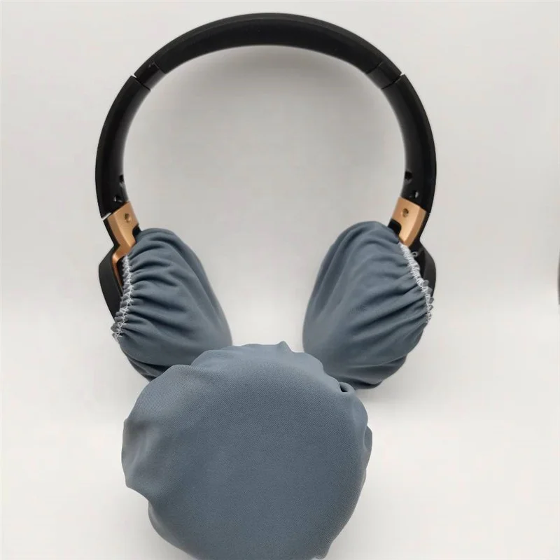 Biodegradable Packing Bag Disposable Cover Headphone Non Woven Airlines Ear Pad Cover supplier