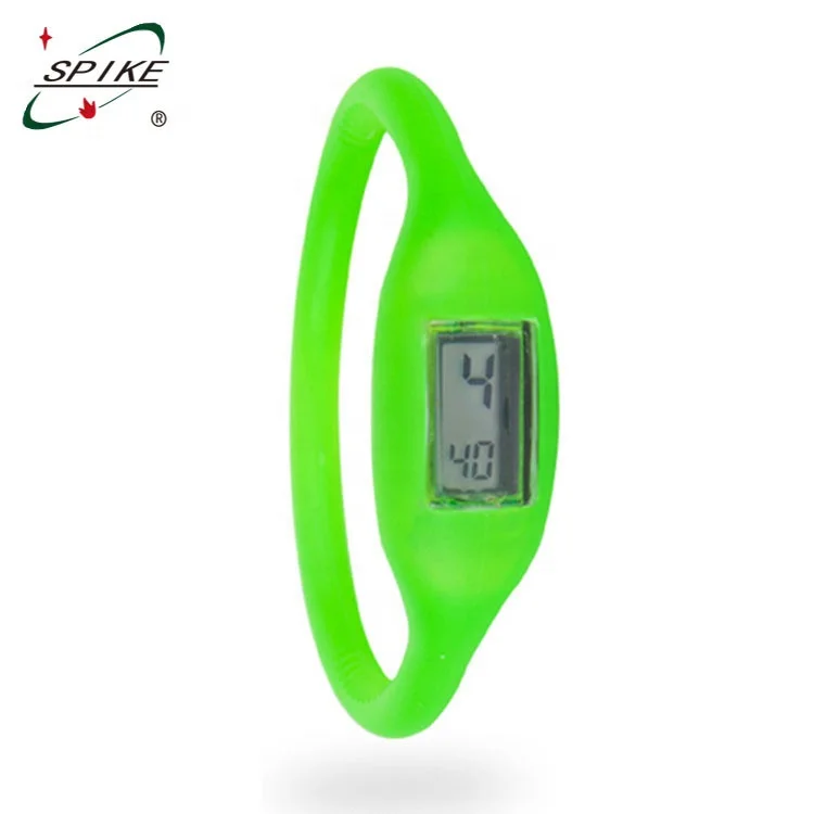 Negative Ion Sport Watch with Silicone Watch Band