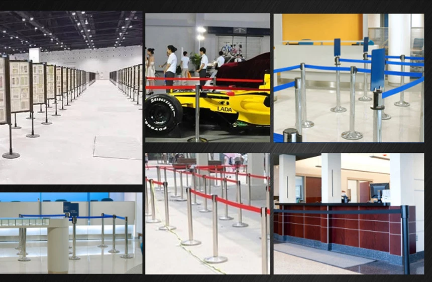 Tensator Stainless Retractable Barrier for Crowd Management supplier