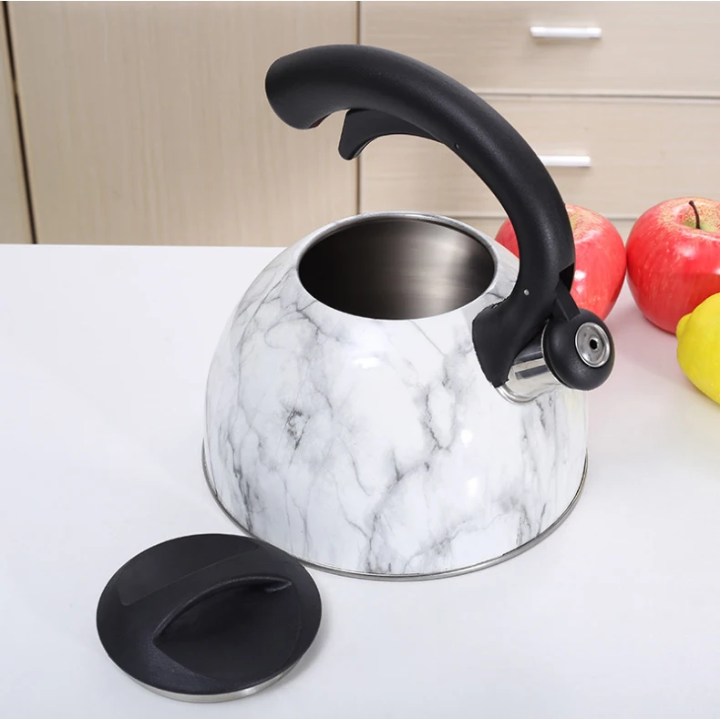 Wholesale 3 Liters Stainless Steel Whistling Water Kettle Stove Top Kettle  With Handle