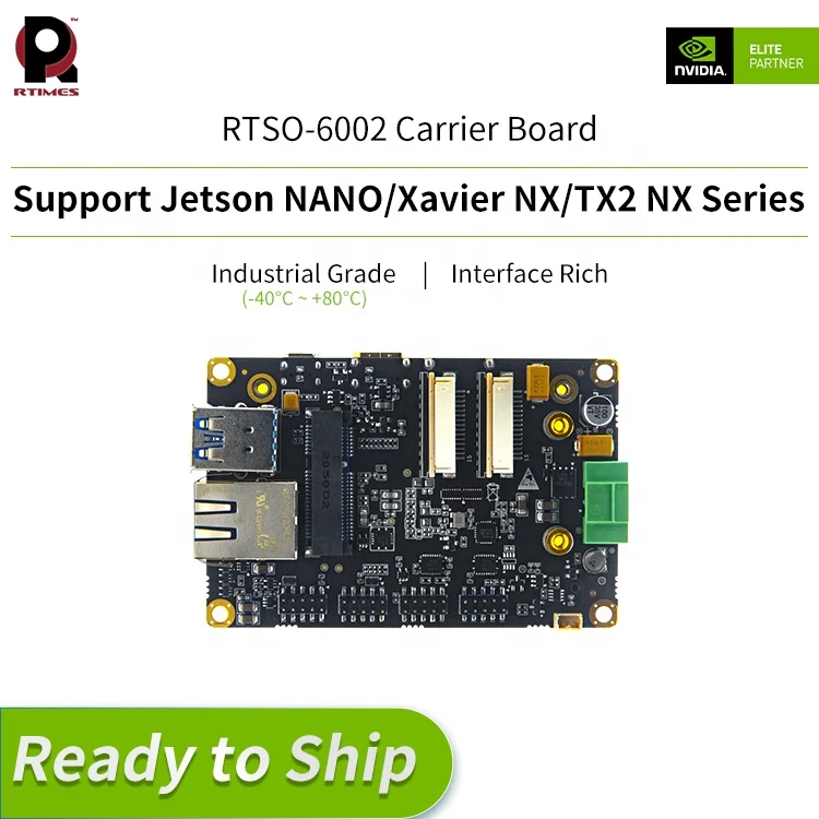 Realtimes Jetson TX2 NX Carrier Board High-Quality Development