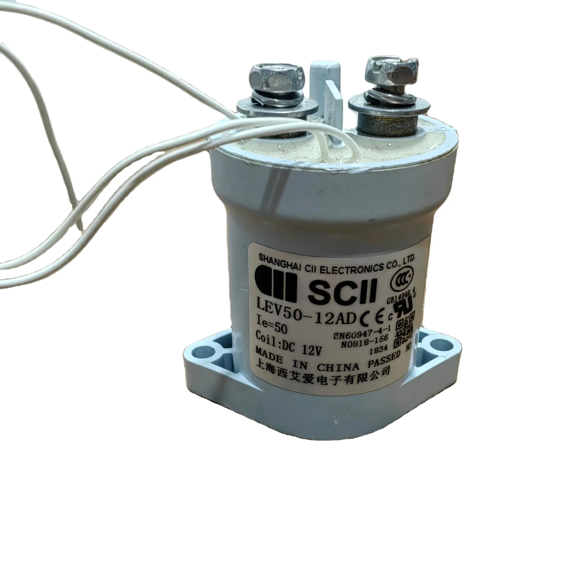 EVL50 Series High Voltage Electrical Contactor Dc Contactor
