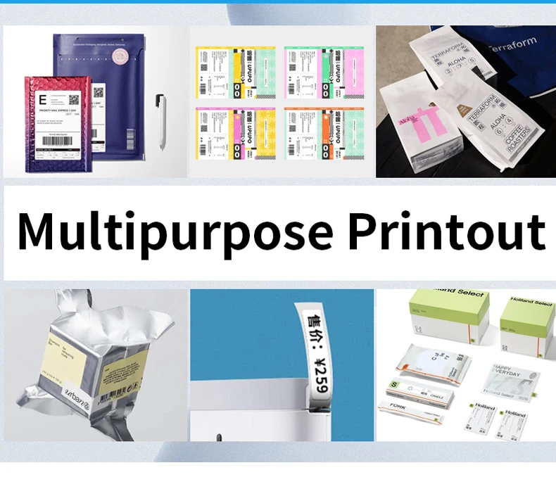 XP-460B Direct Thermal Printer Thermodrucker Wireless Wifi PCBA Phomemo Barcode 4x6 Shipping Label Sticker Thermal Label Printer supplier