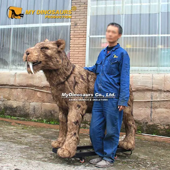V Names White tiger Custom Realistic Animal Sculpture Giant Animal Model
