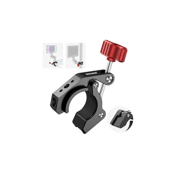 Factory Price Camera Clamp Mount NEEWER Super Clamp with Cold Shoe and 1/4" 3/8" Threaded Holes Crab Shaped Camera Clamp Mount