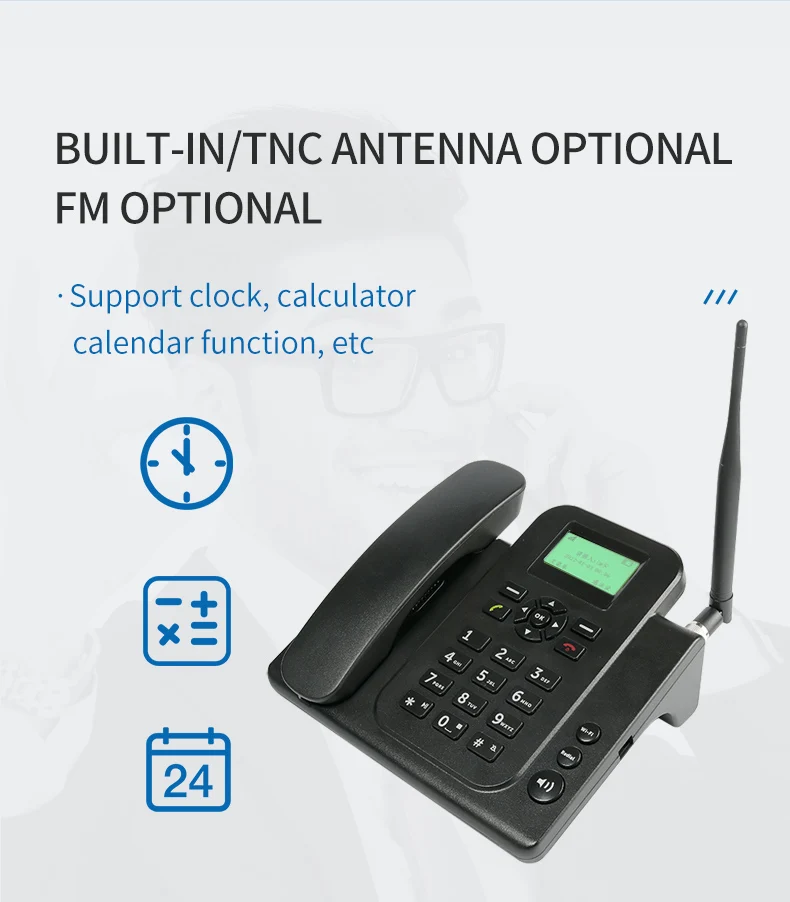 Telephone Voice Router 4G Wifi Router Voice Call Telephone Volte Landline Wifi Hotspot Desk ...