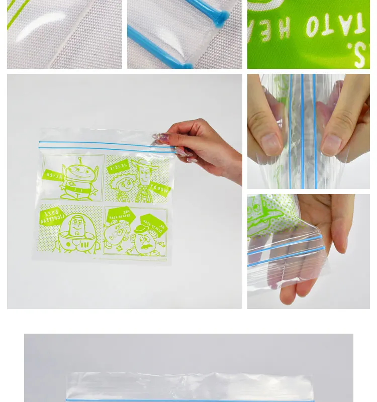 Transparent plastic zipper bag compostable small zip lock bags with logo custom printed clothing packaging details