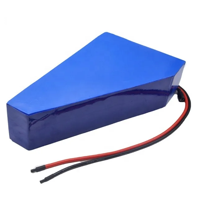 60V 24Ah Factory Made Triangle Lithium Ion Battery Pack Electric Bike with Removable Battery Electric Bike Battery