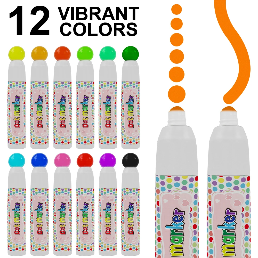 KHY Mini Empty Container Applicator Dauber 110Ml 43Ml 40Ml Washable Dot Dabber Bottle 4Oz Bingo Marker