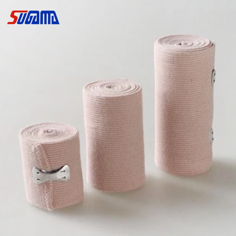 Ce Approved Skin Color High Elastic Bandage With Clips Buy High Elastic Bandage Colored