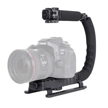 Hight Quality Photographic Equipment U/C Shape Portable DV Stabilizer for DSLR Camera and Smartphone Mobile Phone detail image
