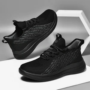 New Fashionable Mesh Casual Sports Shoes Durable Rubber Soles Breathable Lightweight Daily Walking Shoes