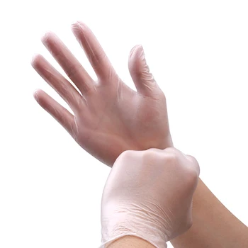 Pvc Powder Free Disposable Hand Clear Nitrile Ce With Plastic Vinyl Gloves Medical Household Sterile Vinyl Gloves