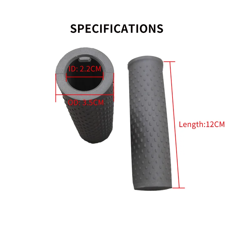 Superbsail Rubber Handlebar Grip For Xiaomi M365/Pro/1s/Pro2/Mi3 E-Scooter Accessories Non-slip Black Skateboard Riding Parts factory