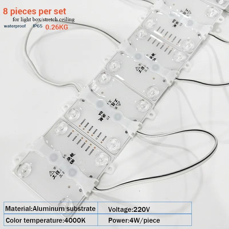product high quality waterproof ip65 diffuse lens attribute module led blockchain for soft film ceiling advertising light box-7