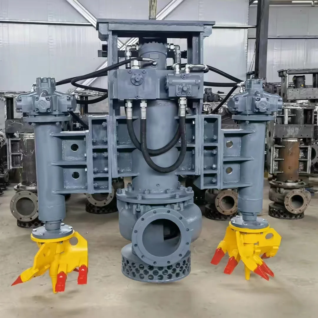 Hydraulically Driven Submersible Slurry Pump Sand and Mud Pump With Excavator