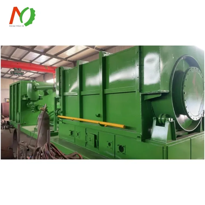 Small Rotary Kiln Type 1-2 Ton Tyre Plastic Waste Pyrolysis Machine Mini Waste Tyre Pyrolysis Plant Reactor