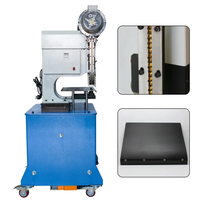 Automatic Double Eyelet Press Machine for Packaging Bags