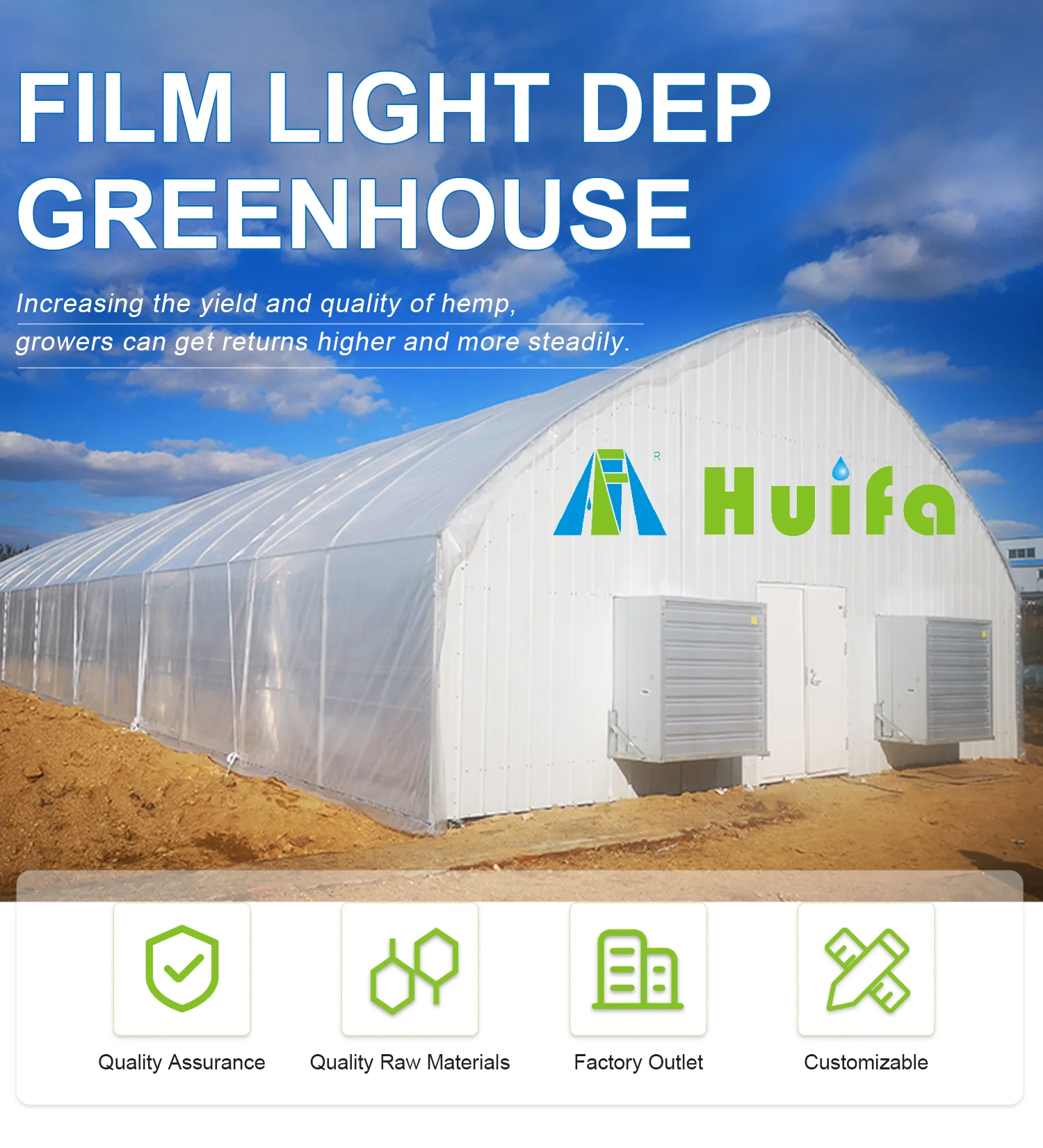 Auto Blackout Light Dep Greenhouse Complete Greenhouse System Black Out