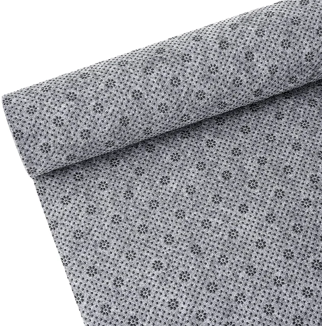 anti-skid pvc resin plastic dots dripping non woven non slip felt carpet anti slip nonwoven backing carpets underlay