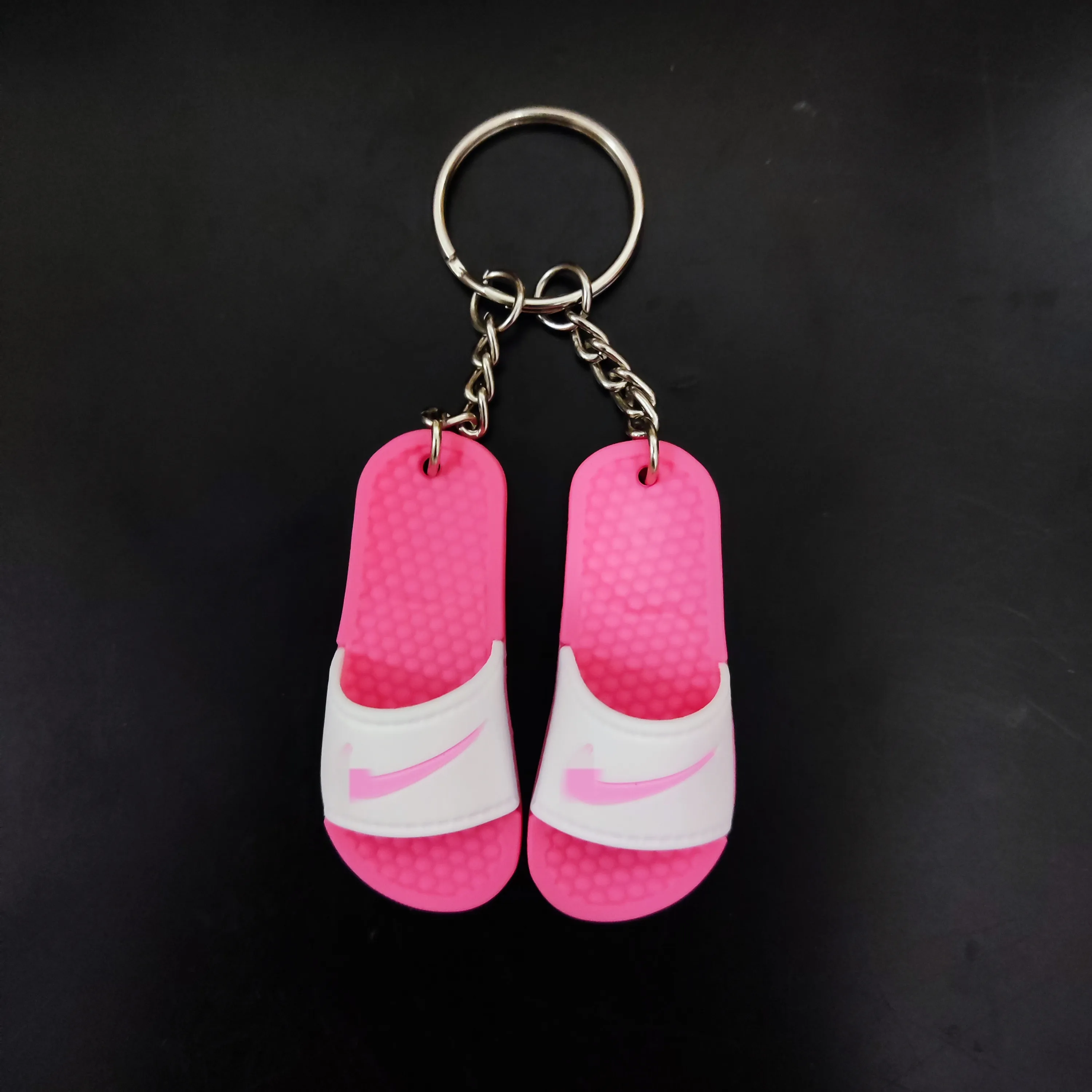 2023 Hot Selling Mini Shoes 3d Slipper Sneaker Keyring Car Key Chain