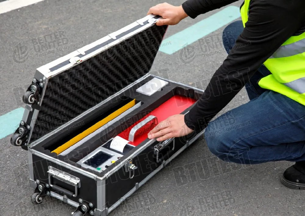 Touch Screen Retroreflectometer for Road Line Marking Retro Reflective Measuring Instrument with 1 Year Warranty
