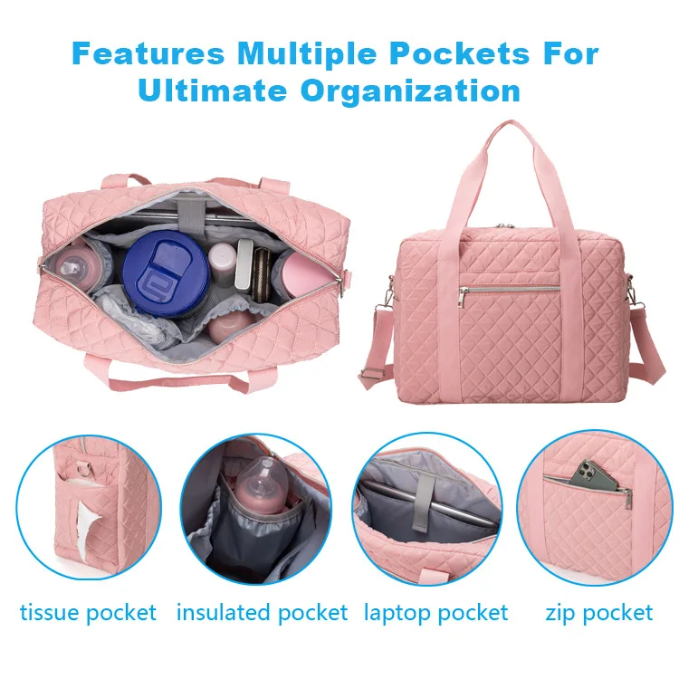 2023 New Arrival Multi Function Waterproof Baby Diaper Bag Durable Baby