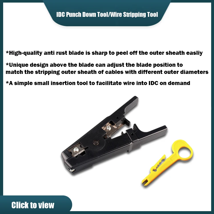 Network Krone Insertion Tool Rj45 Cat6 Network Cable Rj45 Connector