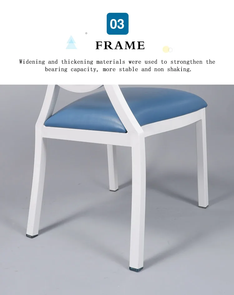 wooden white dining chair