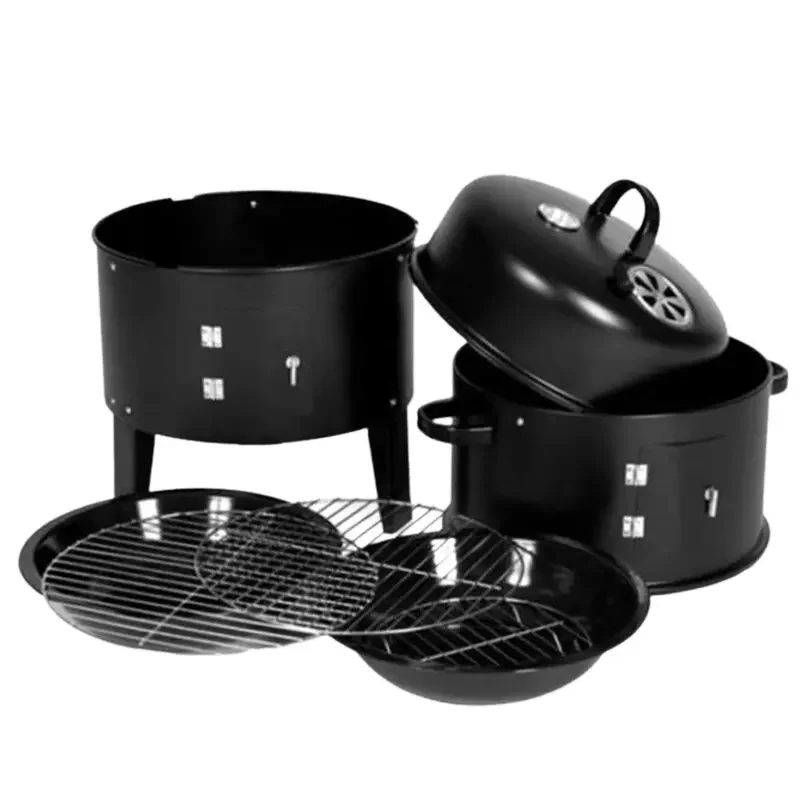 Cold Rolled Steel Cast Iron walmart Korean Charcoal Grill for Outdoor Camping