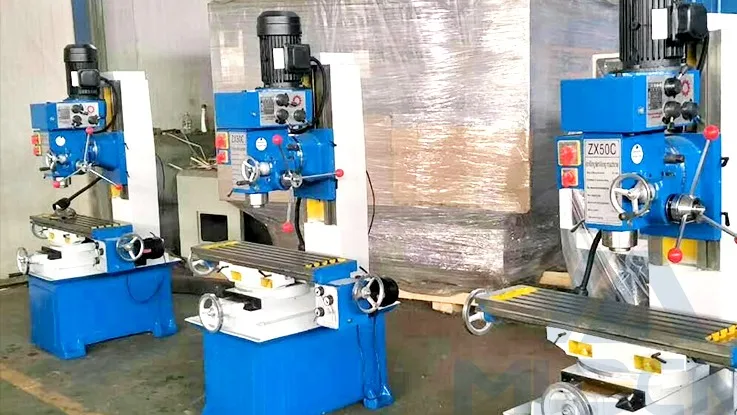 Zx50c Vertical Milling Machine With Ce Certification & 4-axis Oem
