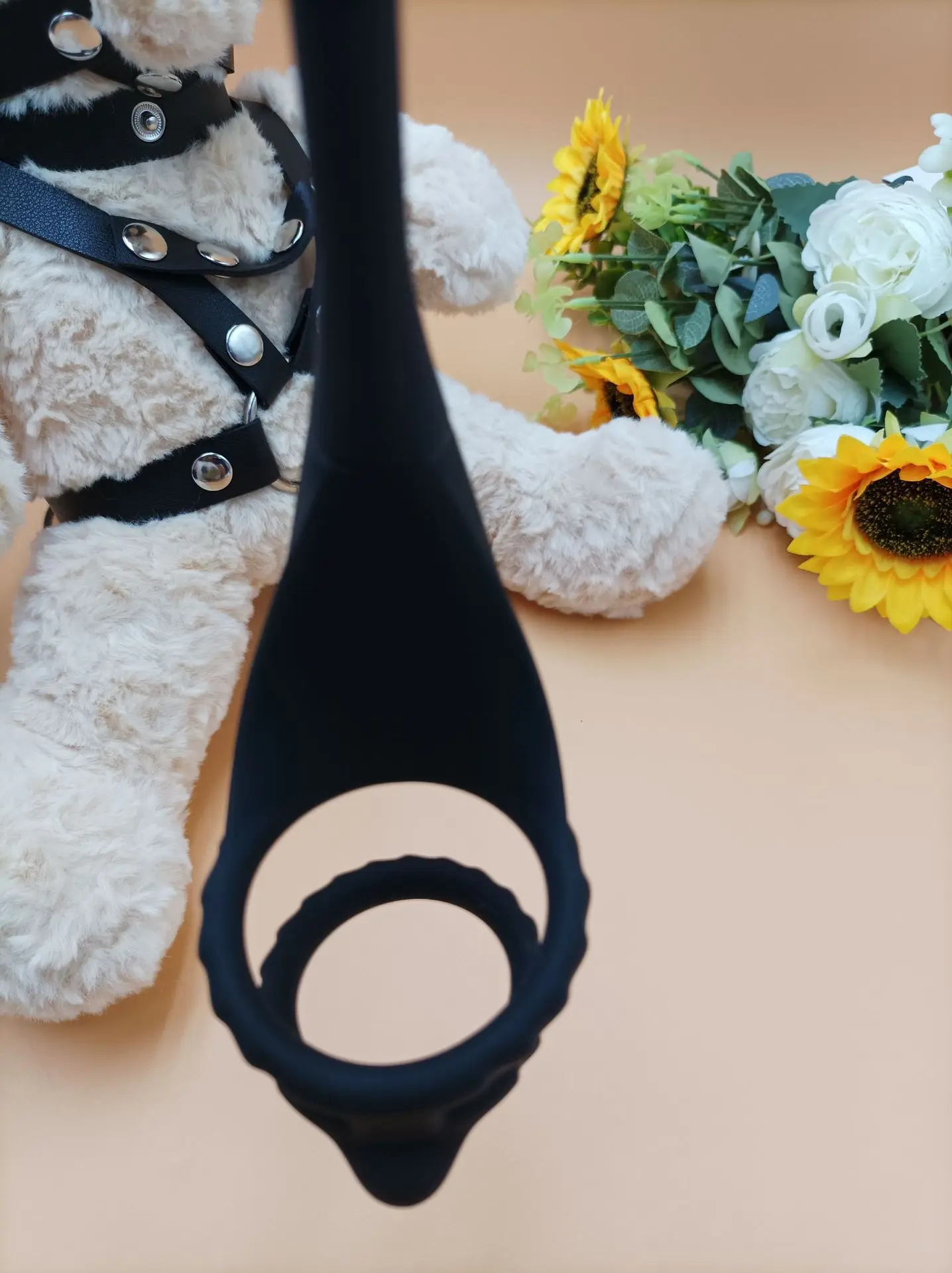 High Quality APP Wireless& Remote Control Dual Ring Double Vibration Lock Ring Anal Plug Men's Back Massager For Men_voghion.com