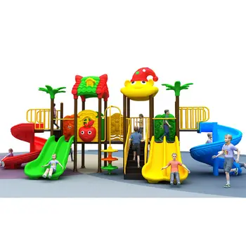 Cheap Kids Big Playgrounds Juegos Infantiles de Exterior Plastic Playground Manufacturer for Children
