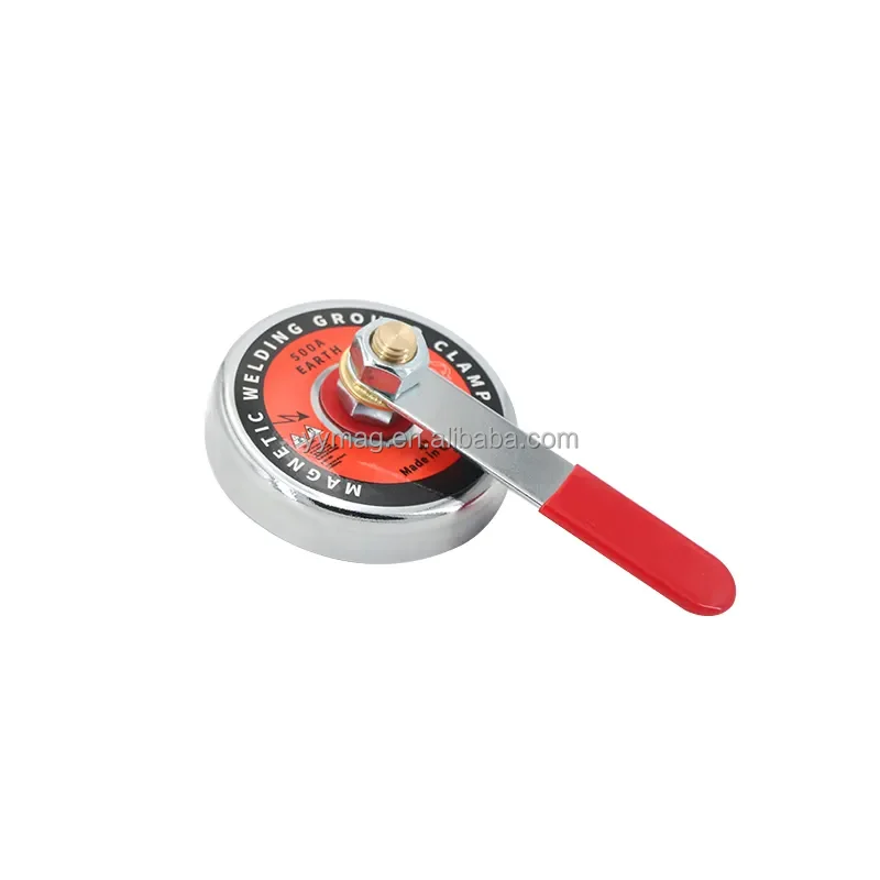 Powerful Strong Magnetic Welding Grounding Device With Rod Magnetic Welding Ground Clamp Magnet Base 16LBS 65LBSeB Gallium Metal