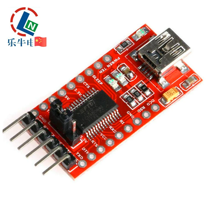 Ftdi Ft232 Ft232rl Usb To Uart Ttl Serial Adapter Module - Buy Usb ...