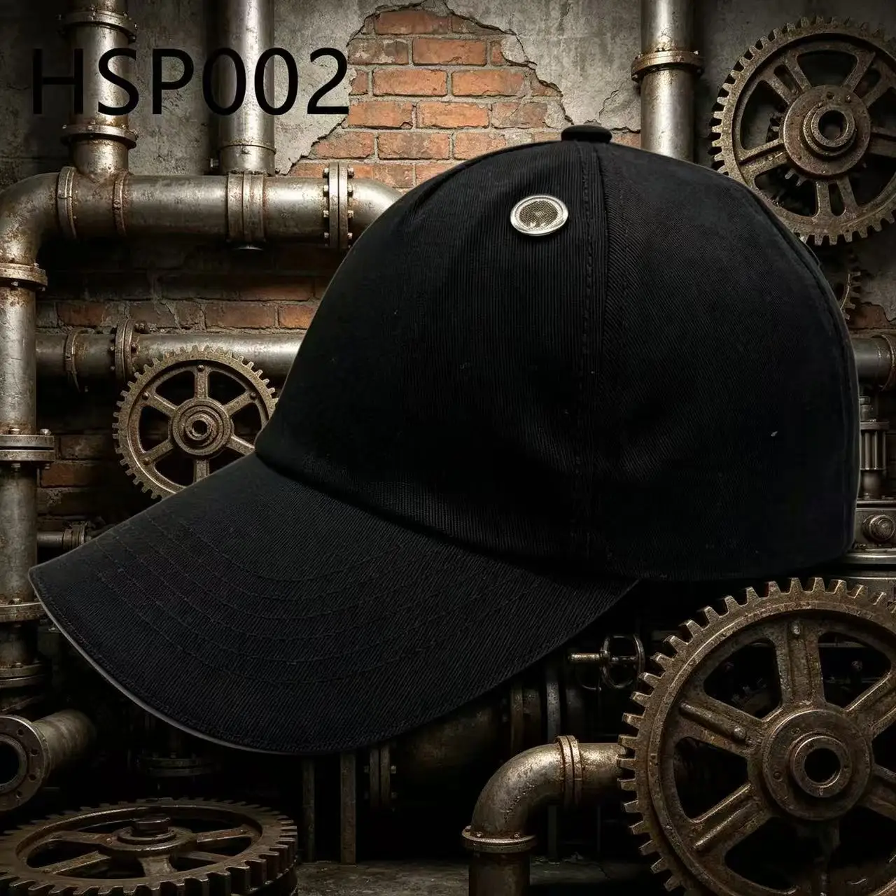 ZYF,Lightweight Armored Conveniently Installed Safety Bump Cap Container Loading Crash Resistant Black Work Helmet HSP002