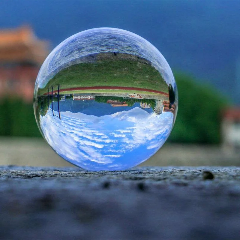 8cm Crystal Sphere Ball - Perfect for Home Decor & Gifts